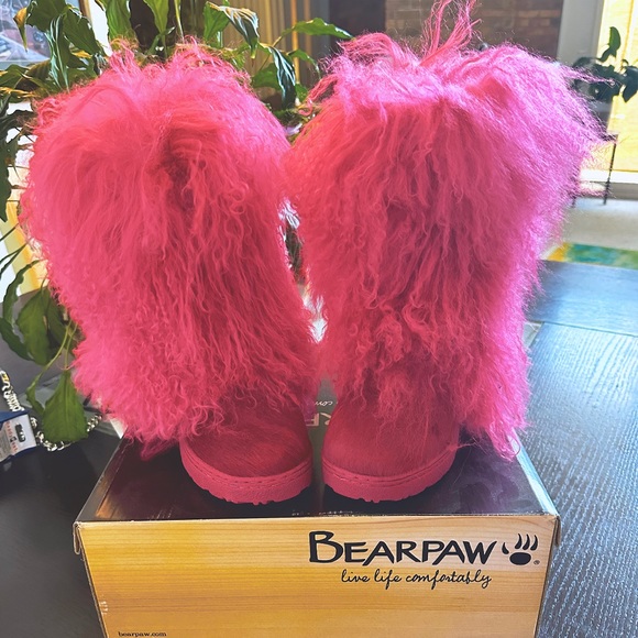 BearPaw Shoes Bearpaw Boetis Boots In Electric Pink Poshmark